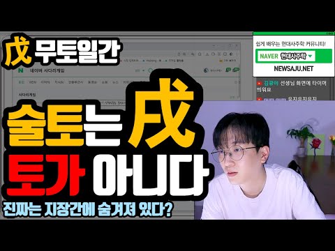 무술일주 술토 비견은 비견이 아닙니다